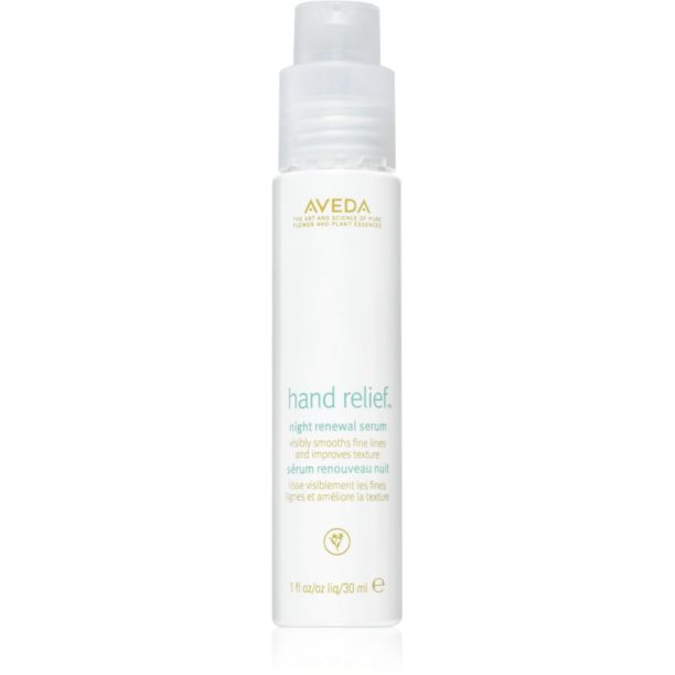 Aveda Hand Relief™ Night Renewal Serum възстановяващ серум за ръце и нокти за нощ 30 мл.