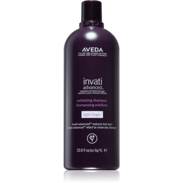 Aveda Invati Advanced™ Exfoliating Light Shampoo нежен почистващ шампоан с пилинг ефект 1000 мл. на ниска цена