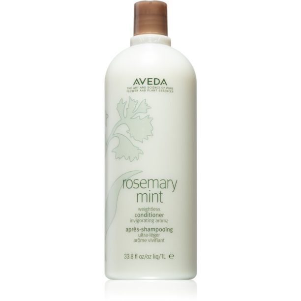 Aveda Rosemary Mint Weightless Conditioner нежен балсам-грижа за блясък и мекота на косата 1000 мл. на ниска цена