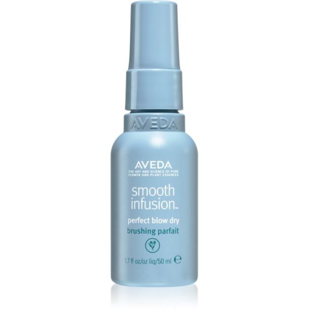 Aveda Smooth Infusion™ Perfect Blow Dry изглаждащ спрей за сешоар против цъфтене 50 мл. на ниска цена