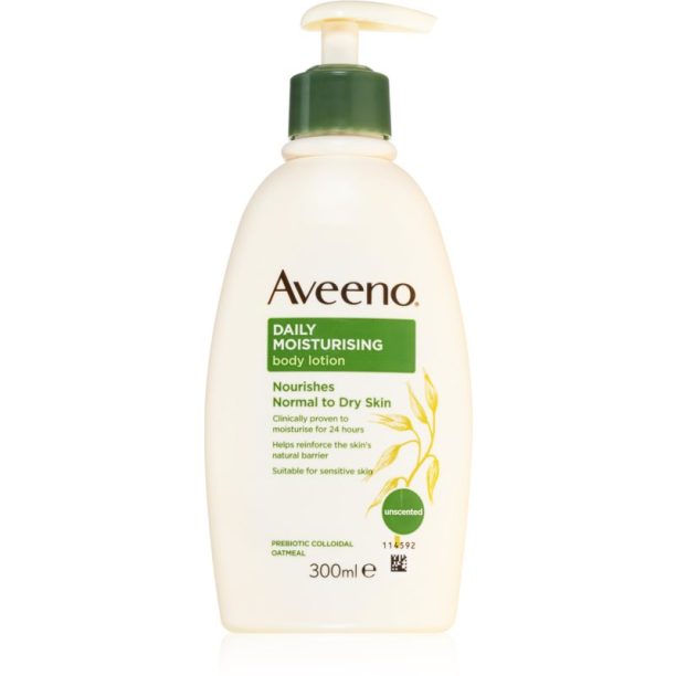 Aveeno Daily Moisturising Body Lotion хидратиращо мляко за тяло 300 мл.