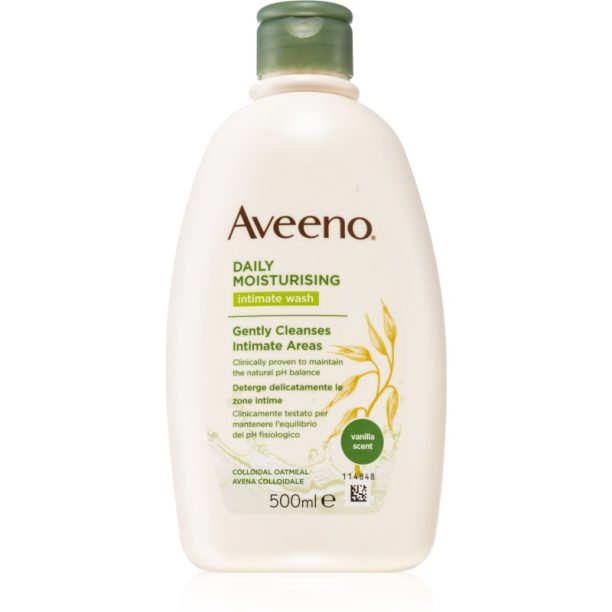 Aveeno Daily Moisturising Intimate wash гел за интимна хигиена Vanilla 500 мл.