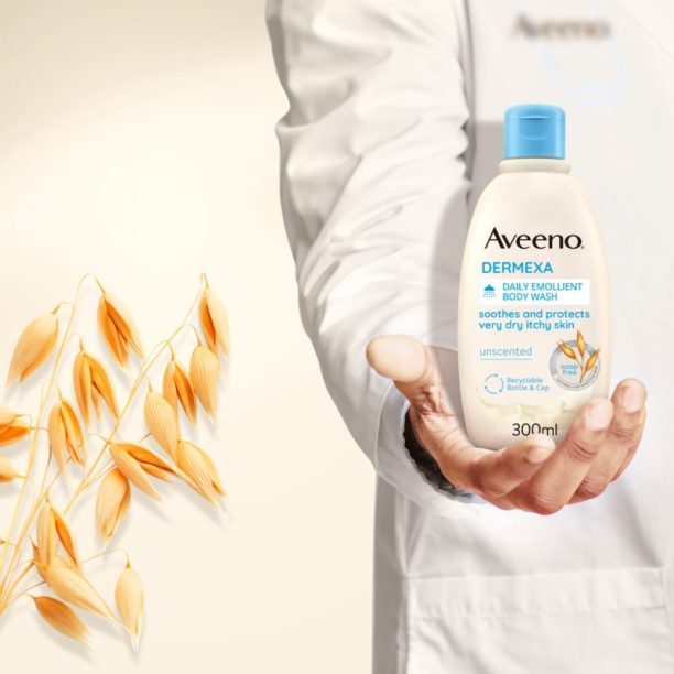 успокояващ душ гел Aveeno