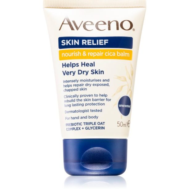 Aveeno Skin Relief Cica balm регенериращ балсам за чувствителна кожа 50 мл.