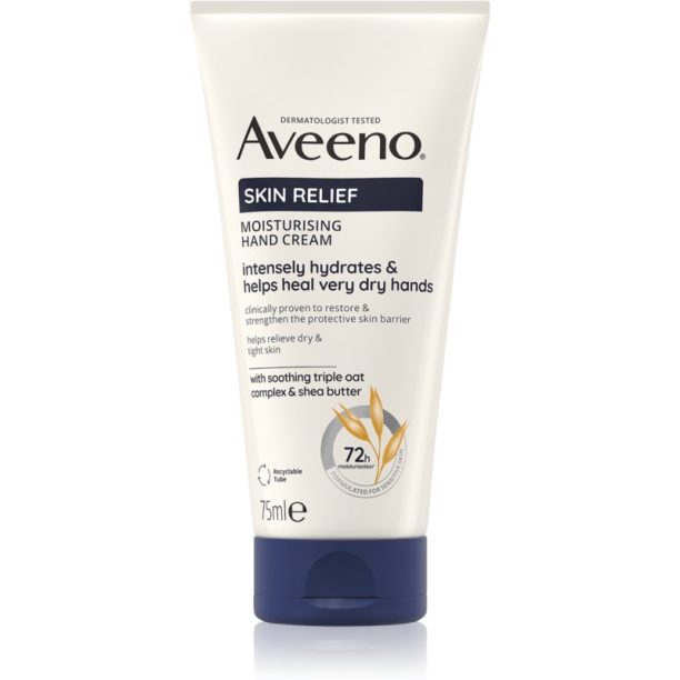 Aveeno Skin Relief Hand Cream хидратиращ крем за ръце 75 мл. на ниска цена