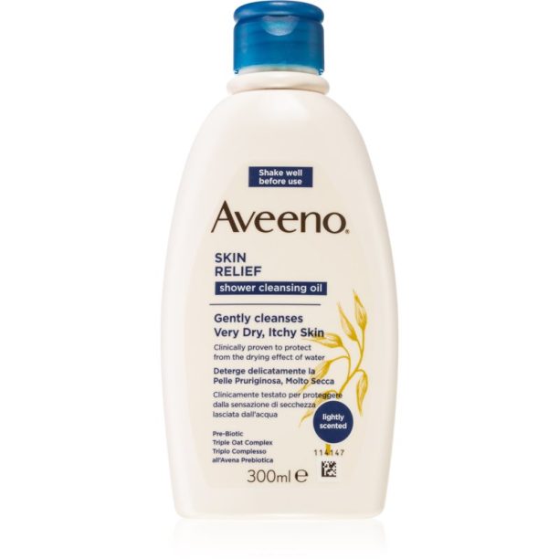 Aveeno Skin Relief Shower cleansing oil омекотяващо душ олио 300 мл.