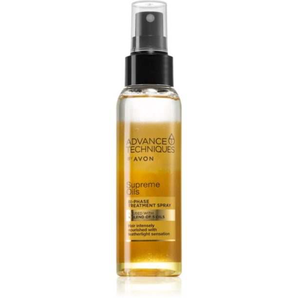 Avon Advance Techniques Supreme Oils двоен серум За коса 100 мл.