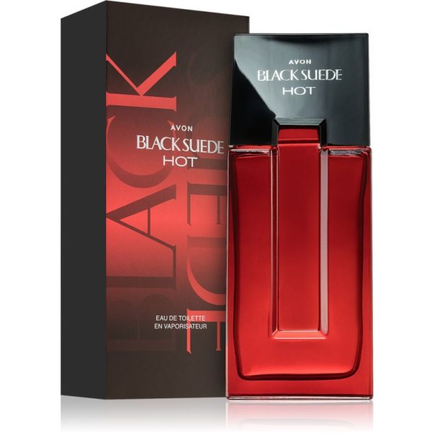 Avon Black Suede Hot тоалетна вода за мъже 125 мл. на ниска цена