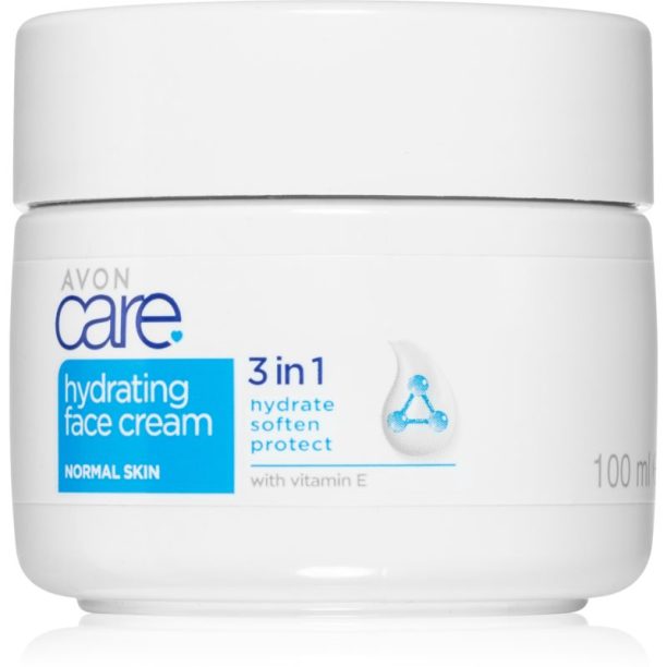 Avon Care 3 in 1 хидратиращ крем за лице за нормална кожа 100 мл.