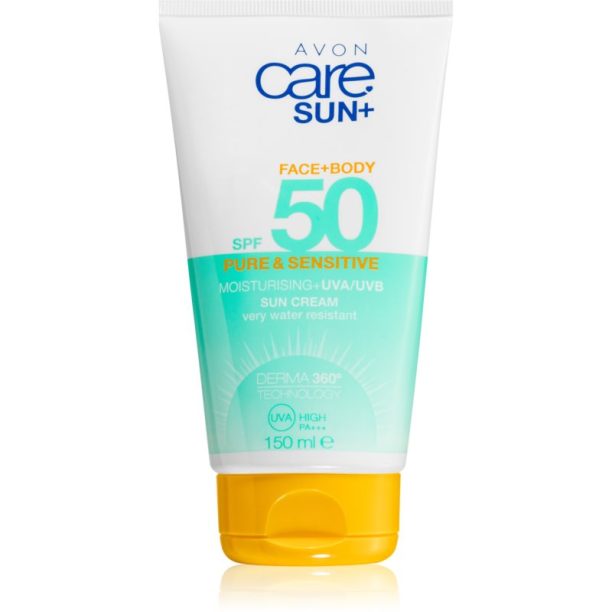 Avon Care Sun + водоустойчив лосион за слънце SPF 50 150 мл.