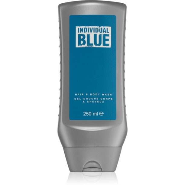 Avon Individual Blue парфюмиран душ гел 2 в 1 за мъже 250 мл.