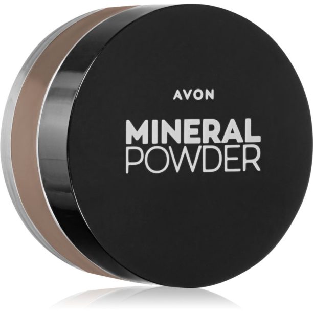 Avon Mineral Powder насипна минерална пудра SPF 15 цвят Medium Beige 6 гр.