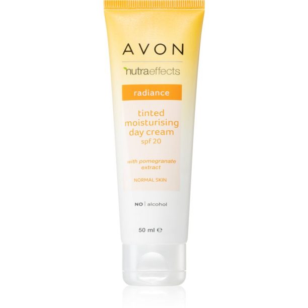 Avon Nutra Effects Radiance тониращ овлажнител SPF 20 50 мл.