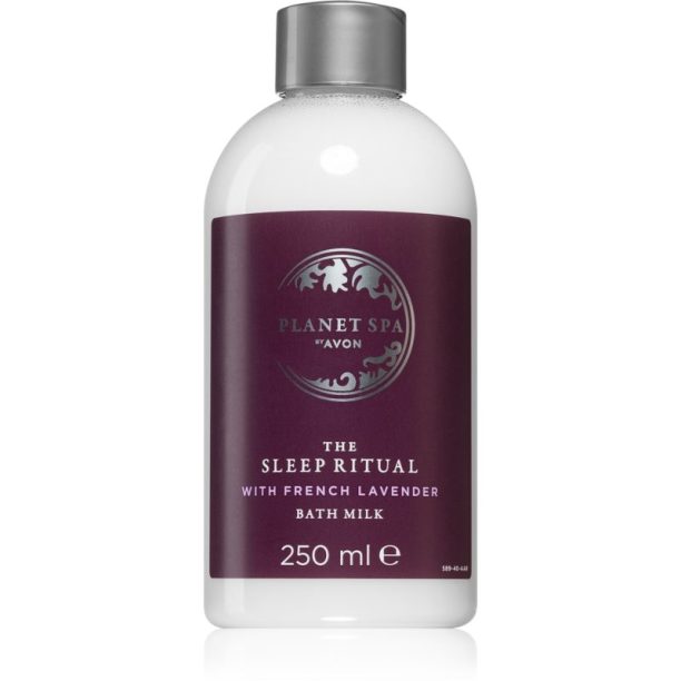 Avon Planet Spa The Sleep Ritual мляко за вана с екстракт от лавандула 250 мл.