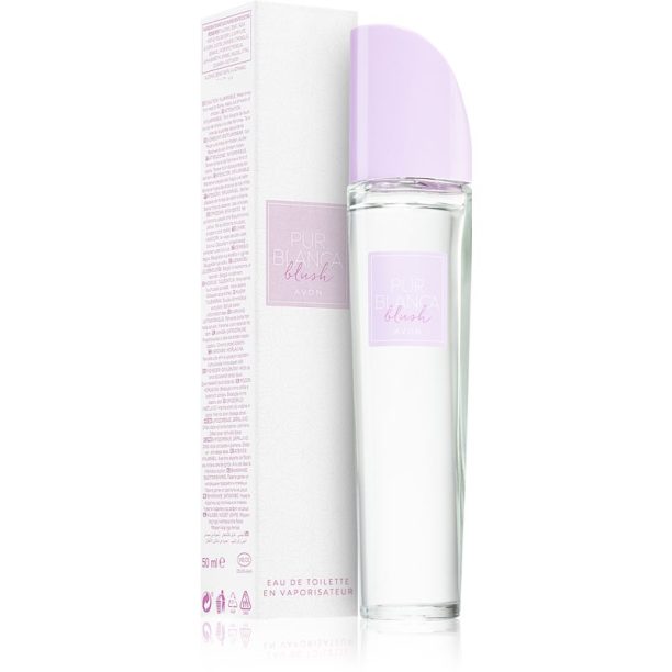 Pur Blanca Blush Avon Pur Blanca Blush тоалетна вода за жени 50 мл. - оригинален продукт