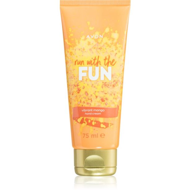 Avon Run With The Fun Vibrant Mango хидратиращ крем за ръце 75 мл.