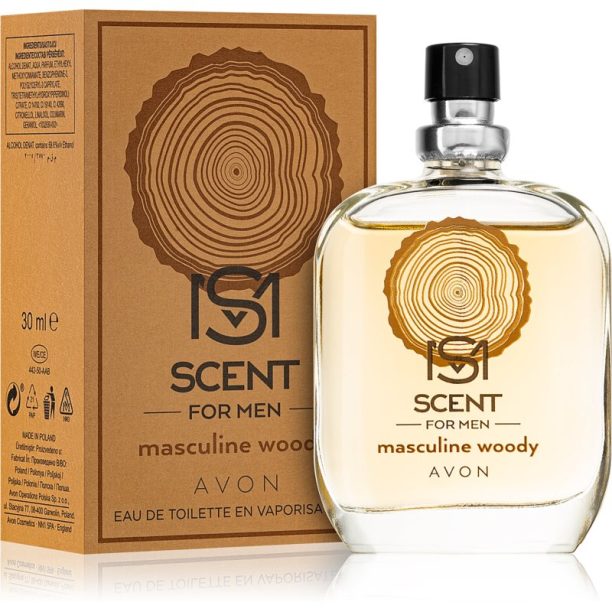 Avon Scent for Men Masculine Woody тоалетна вода за мъже 30 мл. на ниска цена