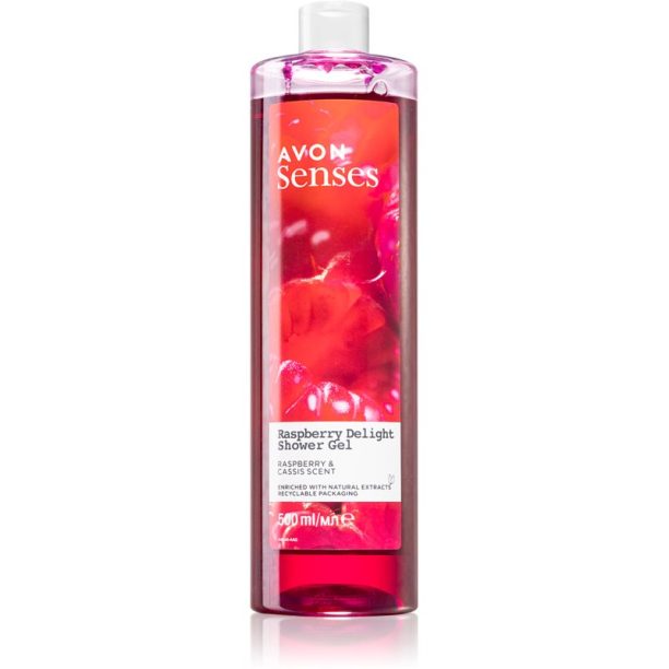 Avon Senses Raspberry Delight душ гел - грижа 500 мл.