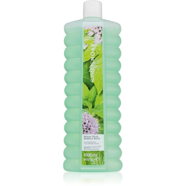 Avon Senses Water Mint & Cucumber Scent пяна за вана 1000 мл.