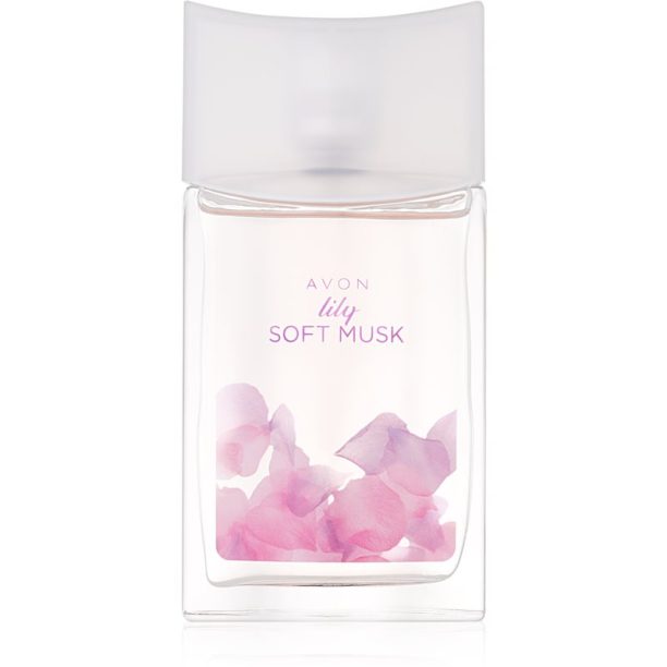 Avon Soft Musk Lily тоалетна вода за жени 50 мл.