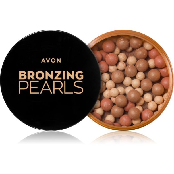 Avon Pearls бронзиращи и тониращи перли цвят Warm 28 гр.