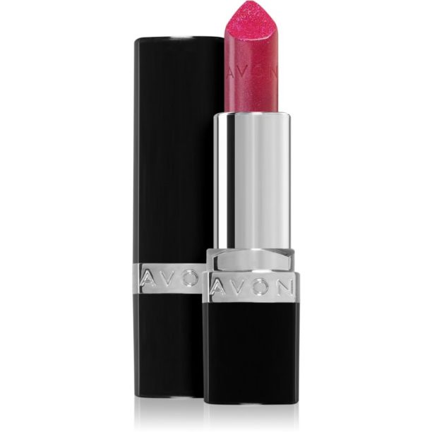 Avon Ultra Creamy високо пигментирано кремообразно червило цвят Hibiscus 3