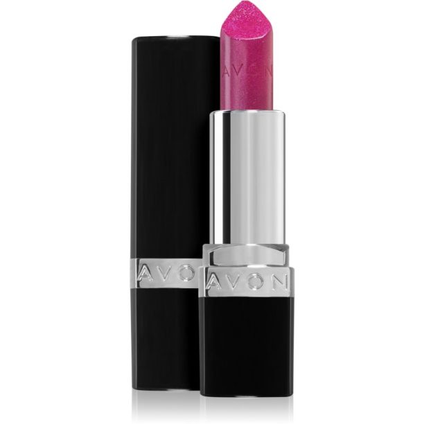 Avon Ultra Creamy високо пигментирано кремообразно червило цвят Hot Pink 3