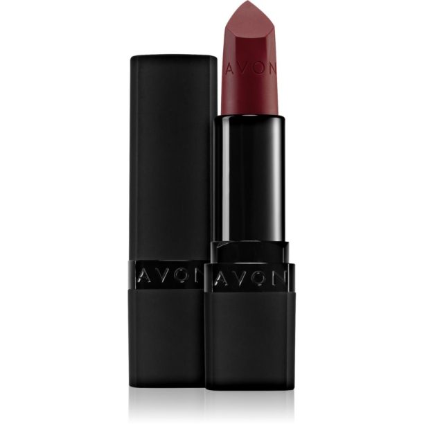 Avon Ultra Matte матиращо хидратиращо червило цвят Wild Cherry 3