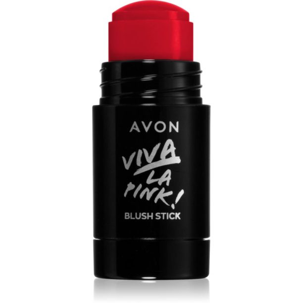 Avon Viva La Pink! кремообразен руж цвят Red Revolution 5