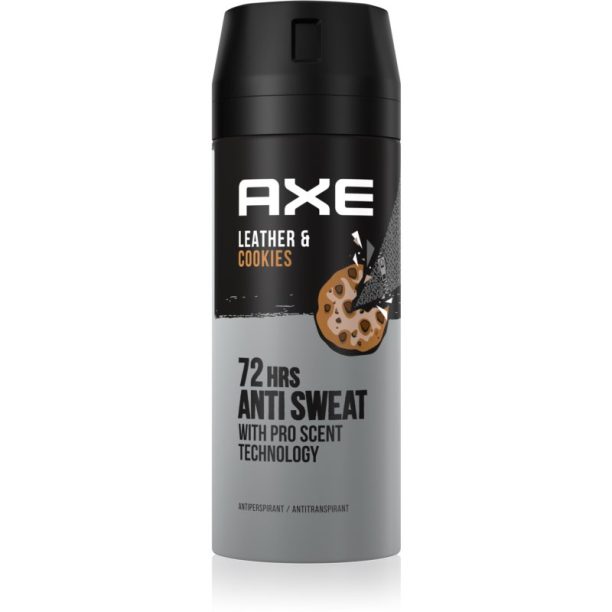 Axe Collision Leather + Cookies антиперспирант-спрей 150 мл. на ниска цена