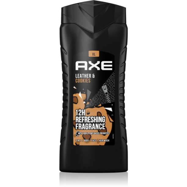 Axe Collision Leather + Cookies душ гел за мъже 400 мл. на ниска цена