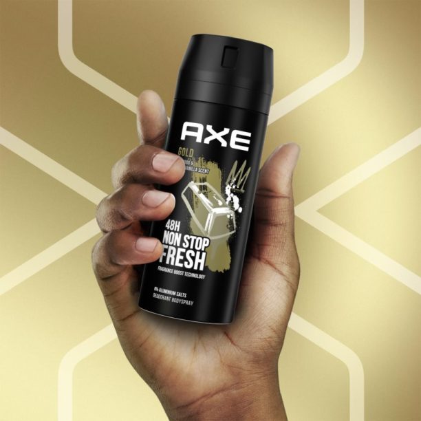 Axe Gold дезодорант в спрей за мъже 150 мл. купи на топ цена