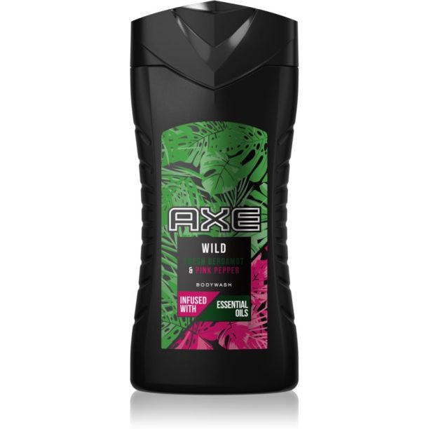 Axe Wild Fresh Bergamot & Pink Pepper душ-гел за мъже 250 мл. купи на топ цена