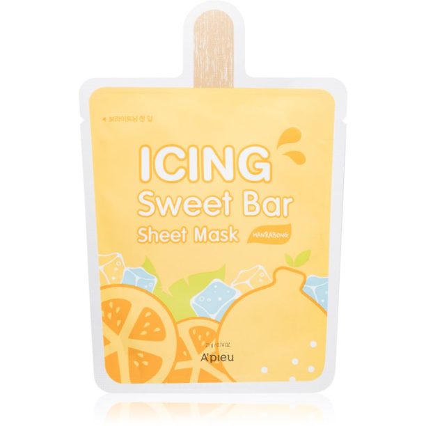 A´pieu Icing Sweet Bar Mask Hanrabong озаряваща платнена маска 21 гр.