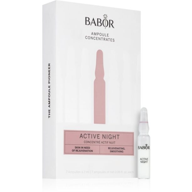 BABOR Ampoule Active Night ампули за регенериране на кожата 7x2 мл.