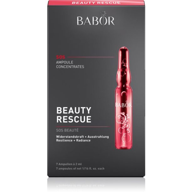 BABOR Ampoule Concentrates Beauty Rescue концентриран серум за уморена кожа 7x2 мл.