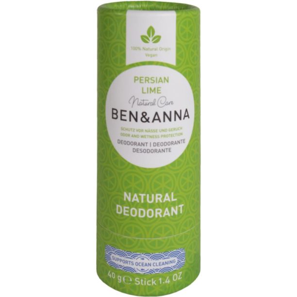 BEN&ANNA Natural Deodorant Persian Lime дезодорант стик 40 гр.