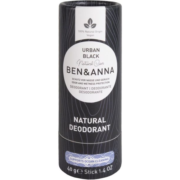 BEN&ANNA Natural Deodorant Urban Black дезодорант стик 40 гр.