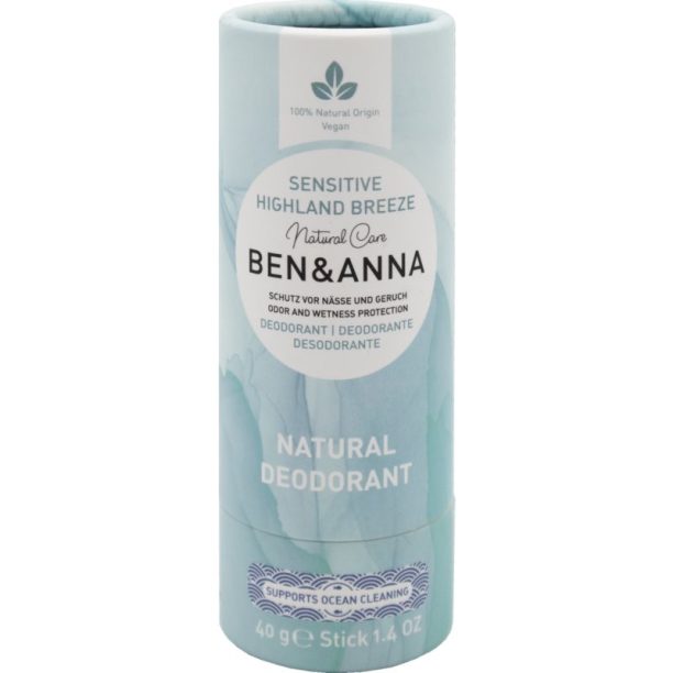 BEN&ANNA Sensitive Highland Breeze дезодорант стик 40 гр.