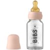 BIBS Baby Glass Bottle 110 ml бебешко шише Blush 110 мл.