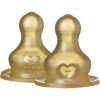 BIBS Baby Glass Bottle Latex Nipple биберон за шише Medium Flow 2 бр.