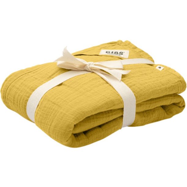 BIBS Muslin Swaddle пелена за повиване Mustard 1 бр.