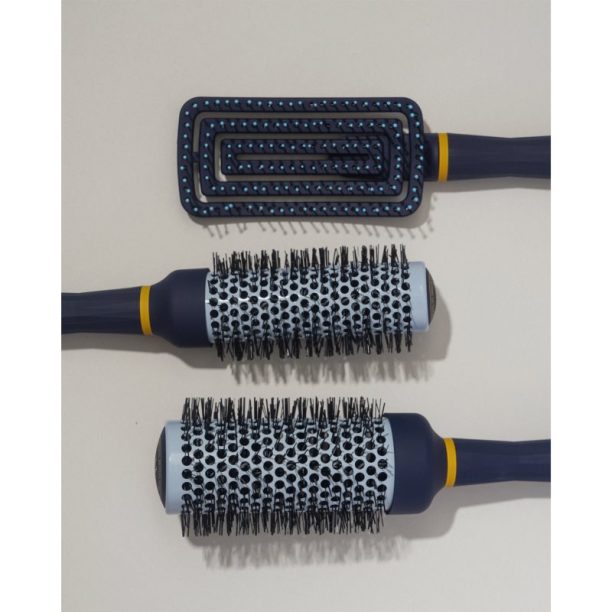 BRITISH M Hot Curling Ceramic Brush