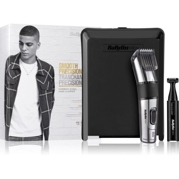 BaByliss For Men E977E Smooth Precision машинка за подстригване на коса и брада 1 бр. на ниска цена