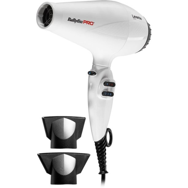 BaByliss PRO Levante 2100W Ionic сешоар White