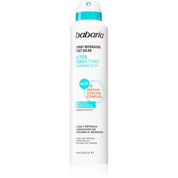 Babaria After Sunbathing Repairing Spray спрей след слънчеви бани с охлаждащ ефект 250 мл.