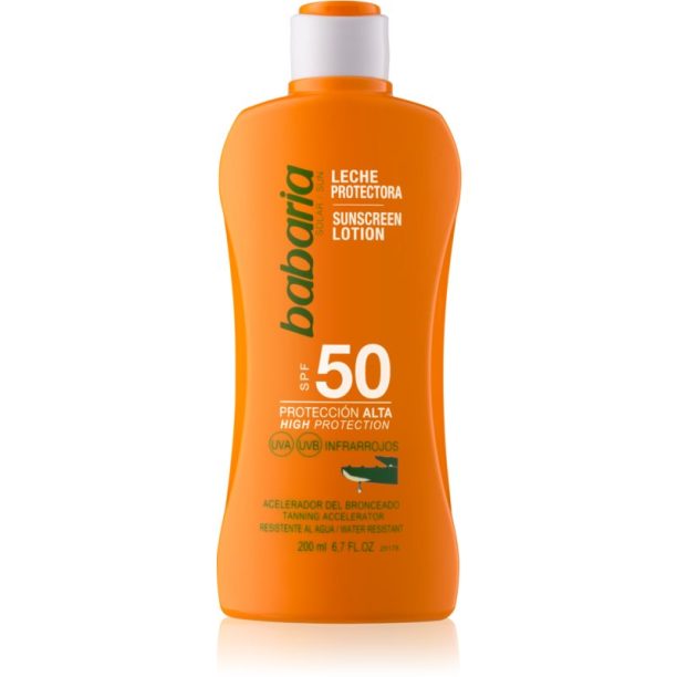 Babaria Sun Protective водоустойчив лосион за слънце SPF 50 200 мл.