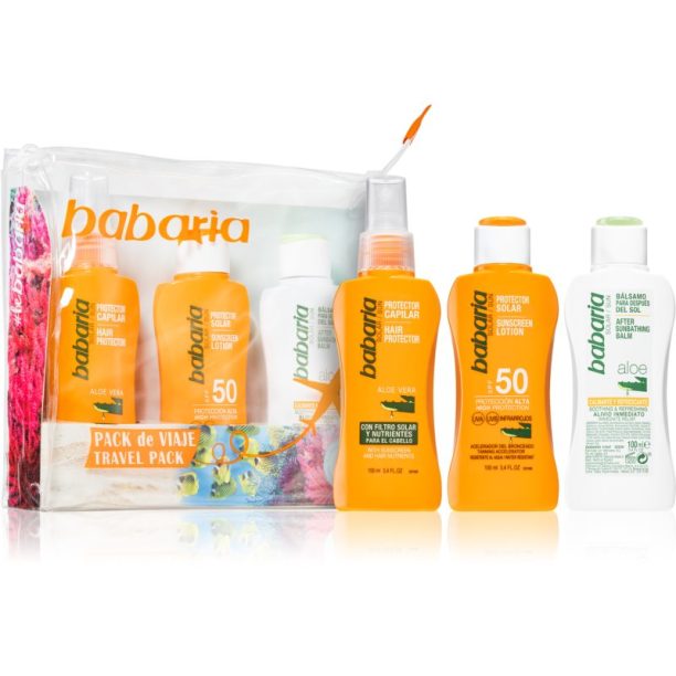 Babaria Sun Travel Pack комплект за пътуване (за тен)