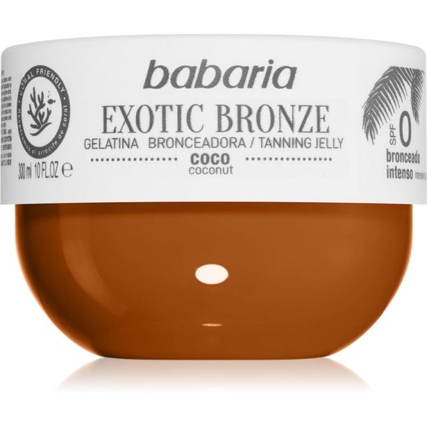 Babaria Tanning Jelly Exotic Bronze гел за тяло за интензивен загар 300 мл.