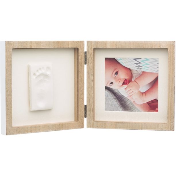 Baby Art Square Frame комплект за отпечатъци на бебето Wooden 1 бр. на ниска цена